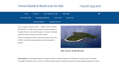 Desktop Screenshot of coronislands.com